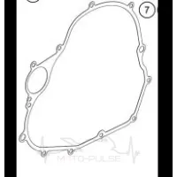 Прокладка кришки зчеплення KTM 690 SMC (07-23) 75030025000